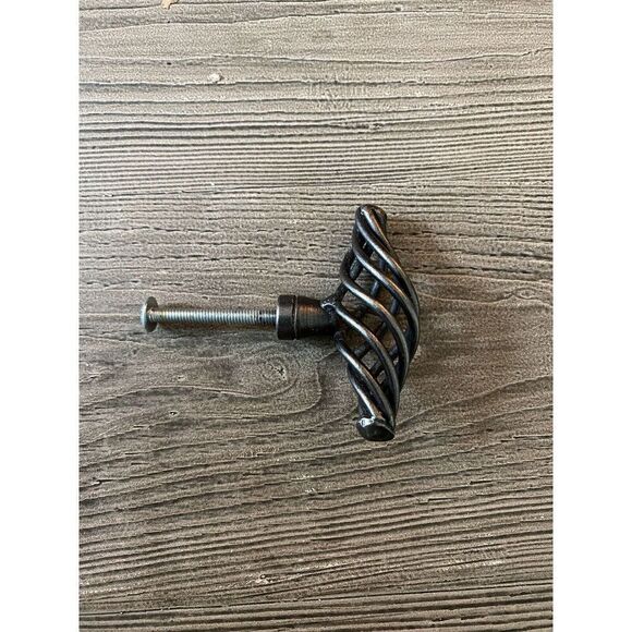 10 Twisted Design Drawer Handles - Picture 3 of 7